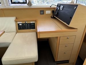 navigation station, Lagoon 400, catamaran for sale
