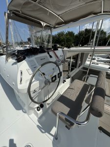 helm, Lagoon 400, catamaran for sale