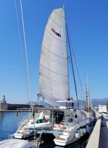 underway, Leopard 48, catamaran for sale