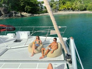 deck, Royal Cape 570 Majestic, catamaran for sale