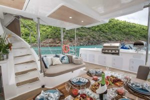 cockpit, Royal Cape 570 Majestic, catamaran for sale