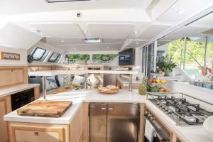 interior, Royal Cape 570 Majestic, catamaran for sale