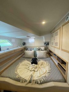 bed, Royal Cape 570 Majestic, catamaran for sale