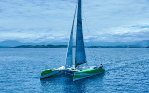 underway, Custom, catamaran for sale