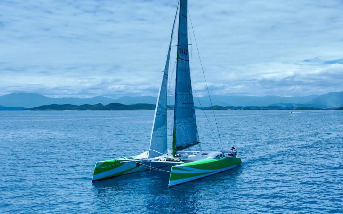 underway, Custom, catamaran for sale