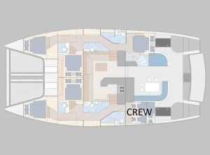 Royal Cape 570 Majestic layout drawing 2