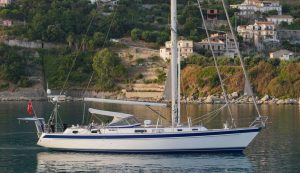 exterior, Hallberg Rassy 53, sailboat for sale