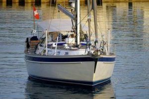exterior, Hallberg Rassy 53, sailboat for sale