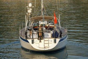 exterior, Hallberg Rassy 53, sailboat for sale