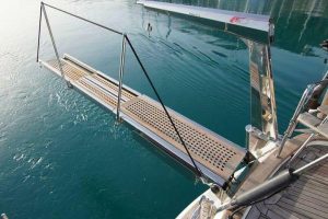 deck, Hallberg Rassy 53, sailboat for sale
