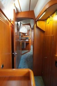 interior, Hallberg Rassy 53, sailboat for sale