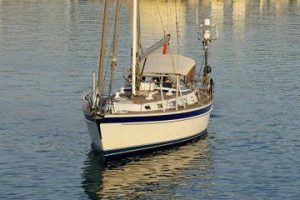 exterior, Hallberg Rassy 53, sailboat for sale