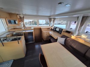 navigation station, Lagoon 450, catamaran for sale