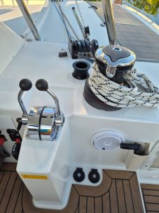 helm, Lagoon 450, catamaran for sale