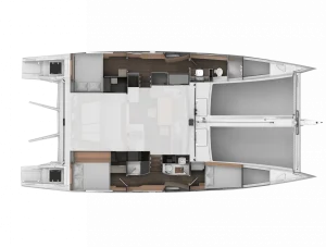 Outremer 51 layout drawing 1