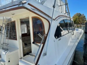 exterior, Post 46, trawler for sale