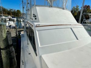exterior, Post 46, trawler for sale