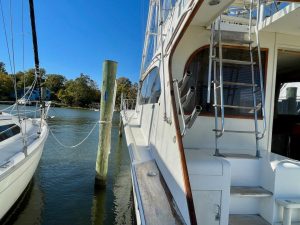 deck, Post 46, trawler for sale