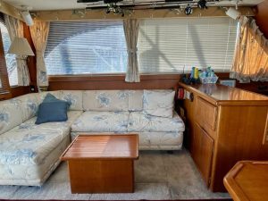 salon, Post 46, trawler for sale
