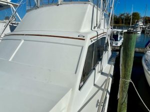 exterior, Post 46, trawler for sale