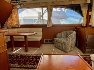 salon, Post 46, trawler for sale