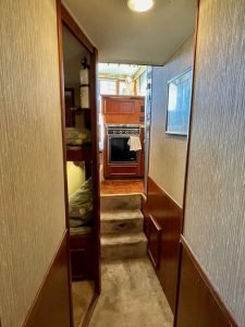 interior, Post 46, trawler for sale