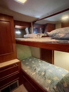bed, Post 46, trawler for sale