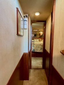 interior, Post 46, trawler for sale