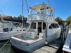 exterior, Post 46, trawler for sale