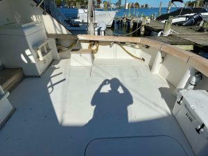 cockpit, Post 46, trawler for sale