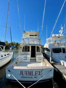exterior, Post 46, trawler for sale