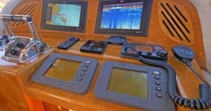 navigation station, Custom, trawler for sale