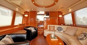 salon, Custom, trawler for sale