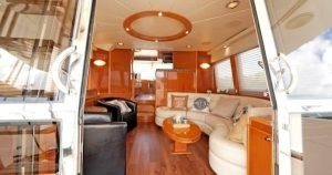 salon, Custom, trawler for sale