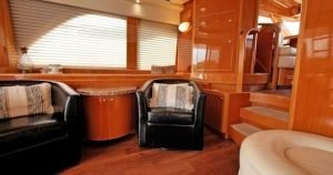 salon, Custom, trawler for sale