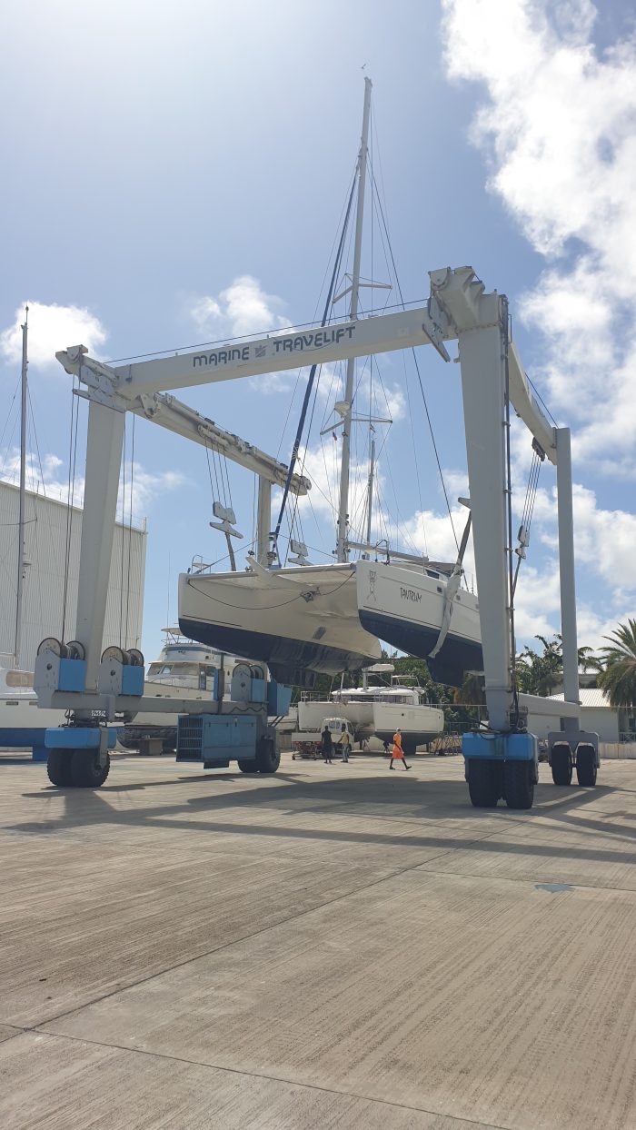 boatyard, FP 43 Belize, catamaran for sale