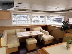 salon, Lagoon 560, catamaran for sale