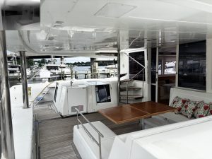 cockpit, Lagoon 560, catamaran for sale