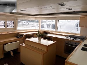 interior, Lagoon 560, catamaran for sale