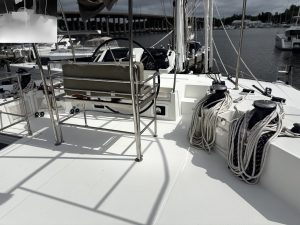 cockpit, Lagoon 560, catamaran for sale