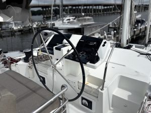 helm, Lagoon 560, catamaran for sale