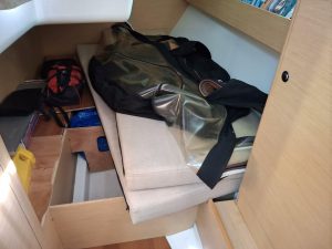 bed, Beneteau 40 First, sailboat for sale
