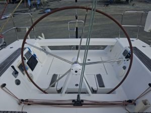 helm, Beneteau 40 First, sailboat for sale