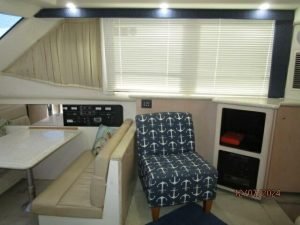 navigation station, Carver 40, trawler for sale