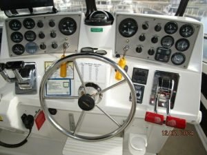 helm, Carver 40, trawler for sale