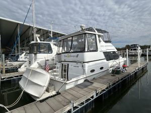 exterior, Carver 40, trawler for sale