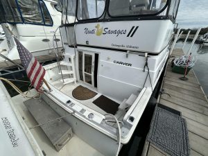 exterior, Carver 40, trawler for sale