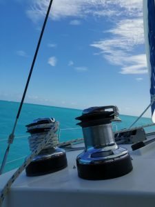deck, FP 43 Belize, catamaran for sale