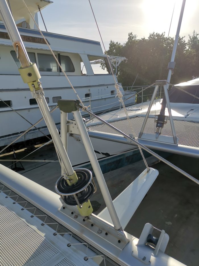 deck, FP 43 Belize, catamaran for sale