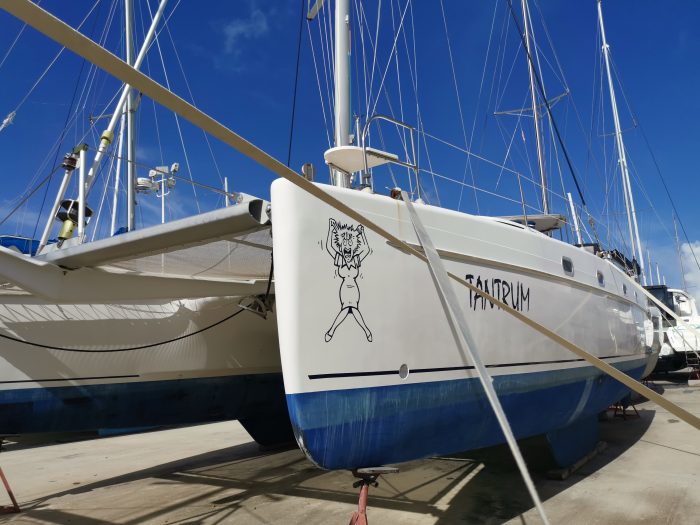 boatyard, FP 43 Belize, catamaran for sale